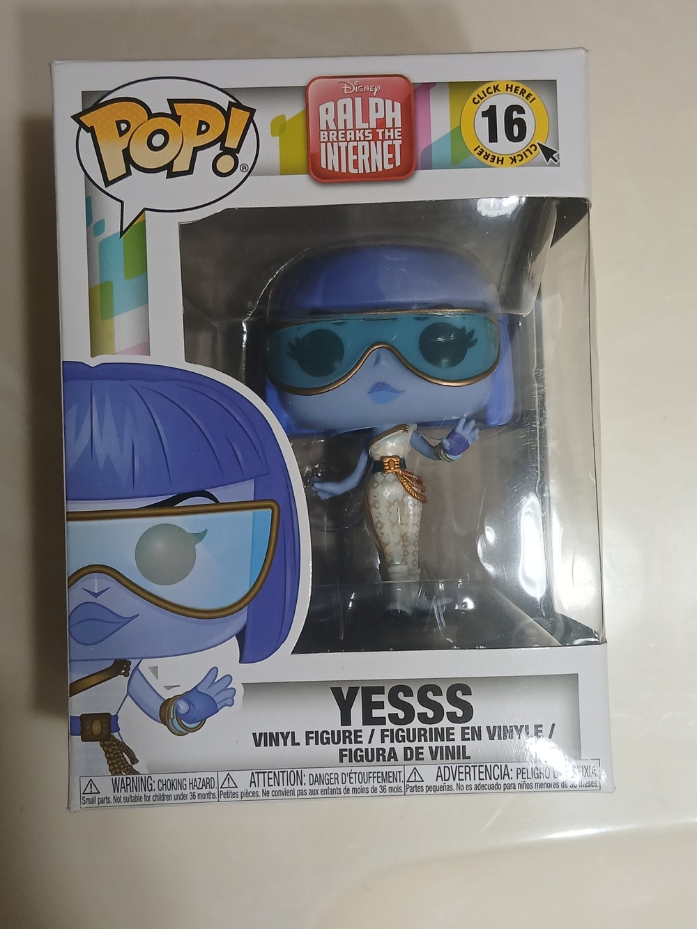 Funko Pop! YESSS Vinyl Figure Disney Ralph Breaks Internet #16